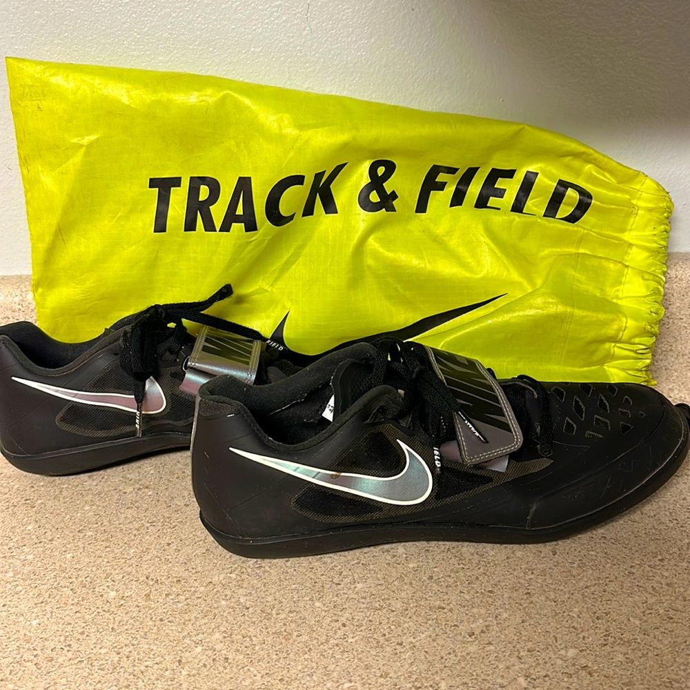 NIKE Men Throwing Shoes Zoom SD4 Track/Field Sz 8.5?Black 685135-003